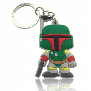 Brelok gumowy STAR WARS GWIEZDNE WOJNY - BOBA FETT