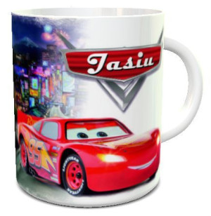 Kubek z imieniem bajka Cars - Auta