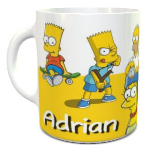 Kubek z imieniem Bart Simpson Simpsonowie