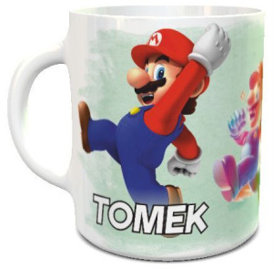 Kubek z imieniem Mario i Luigi