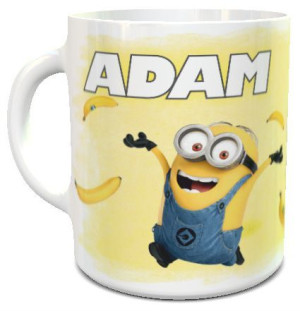 Kubek z imieniem Minionka
