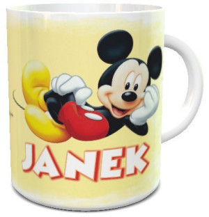 Kubek z imieniem Myszka Miki
