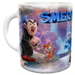 Kubek Smerfy - prezent dla fanów bajki Smerfy 2