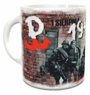 Kubek historyczny Powstanie Warszawskie 1 sierpnia 1944