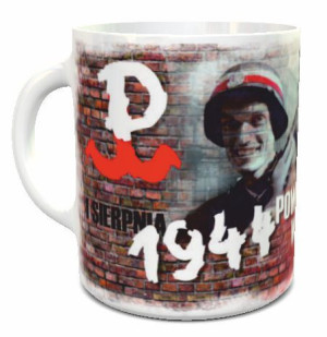 Kubek historyczny Powstanie Warszawskie 1 sierpnia 1944