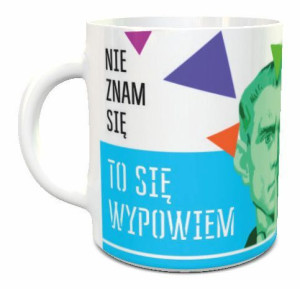 Kubek historyczny prezent czasy PRL-u