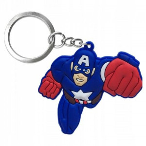 Brelok gumowy AVENGERS ENDGAME - KAPITAN AMERYKA