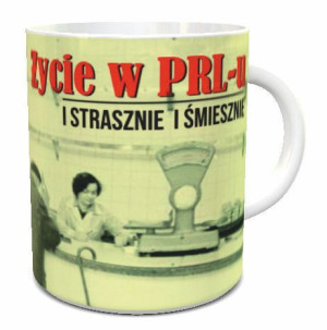 Kubek historyczny prezent czasy PRL-u