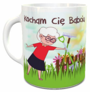 Kubek prezent dla BABCI