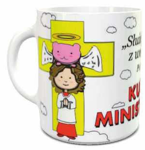 Kubek dla służby liturgicznej - MINISTRANTA
