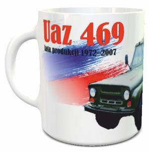 Kubek prezent DEMONY SZOS PRL AUTA - UAZ 469