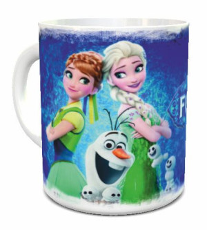 Kubek prezent dla dzieci FROZEN KRAINA LODU