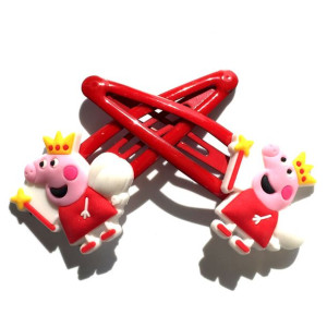 Spinki do włosów ŚWINKA PEPPA - WRÓŻKA