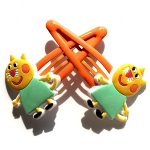 Spinki do włosów ŚWINKA PEPPA - KOTKA CANDY