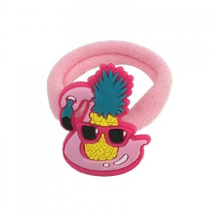 Gumka do włosów frotka RÓŻNE - FLAMING ANANAS