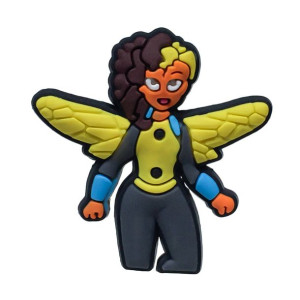 Przypinka broszka gumowa DC SUPER HERO GIRLS - BUMBLEBEE