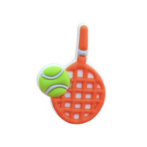 Przypinka broszka SPORTOWA - RAKIETA TENIS ZIEMNY