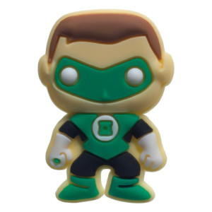 Przypinka broszka gumowa LIGA SPRAWIEDLIWOŚCI - GREEN LANTERN