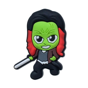 Przypinka broszka gumowa AVENGERS INFINITY WAR - GAMORA