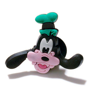 Przypinka broszka gumowa MYSZKA MIKI MICKEY - GOOFY