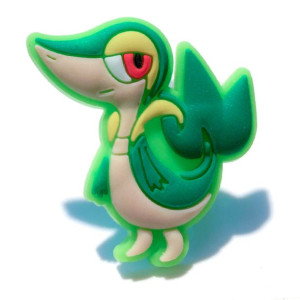 Przypinka broszka gumowa POKEMONY - SNIVY
