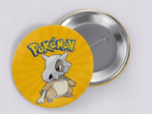 Przypinka button 58 mm POKEMON GO ASH - CUBONE