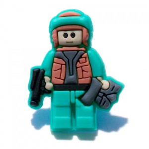 Przypinka broszka gumowa LEGO - STAR WARS