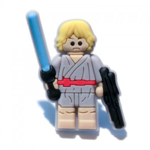 Przypinka broszka gumowa LEGO - STAR WARS