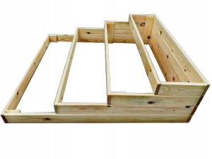 4 Piętrowy Warzywniak Zielnik Inspekt 120x120x40