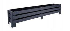 DREWNIANA DONICA OGRODOWA na taras 100x40x35 cm