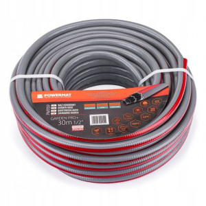 Wąż Ogrodowy Do Wody 1/2'' 30M 6 Warstwowy 30 Bar