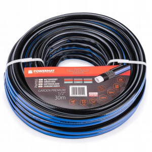 Wąż Ogrodowy Do Wody 1/2'' 30M 4 Warstwowy 25 Bar