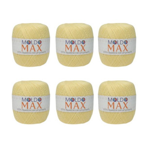 Kordonek Moldo Max - 2051 Cytrynowy pakiet 6 szt.