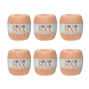 Kordonek Moldo Max - 2073 Łososiowy pakiet 6 szt.