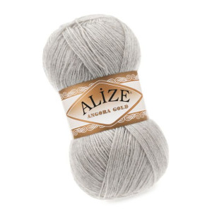 Włóczka Alize Angora Gold - 652 Jasny Szary