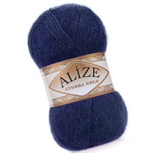 Włóczka Alize Angora Gold - 58 Granatowy