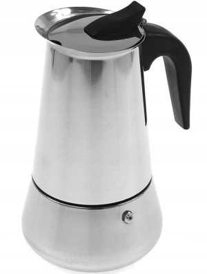 KAWIARKA Zaparzacz Kawy 12 cup 600ml Indukcja GAZ