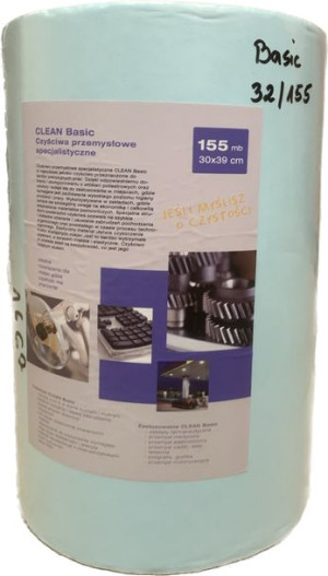 Czyściwo Przemysłowe Specialistyczne Clean Basic Rolka 155 Mb
