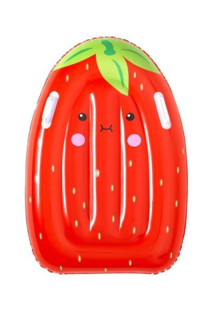 Dmuchana Deseczka Do Pływania Z Uchwytami Truskawka 84Cm X 56Cm