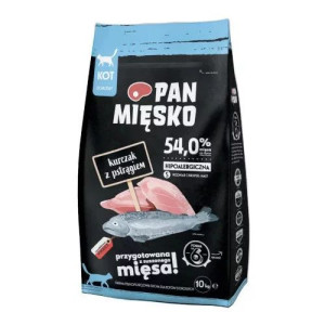 Pan Mięsko Kot Kurczak z Pstrągiem S 10kg