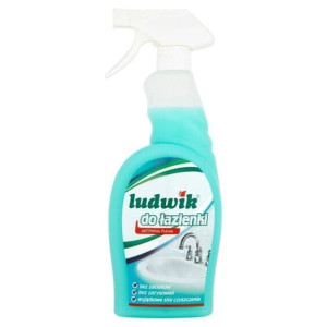 Ludwik, płyn do mycia łazienki, aktywna piana, spray, 750 ml