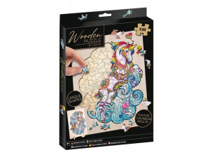 EKO PUZZLE DREWNIANE 130 el STOJAK certyfikat FSC