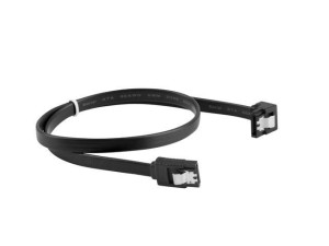 Kabel SATA DATA Lanberg CA-SASA-13CU-0050-BK 50cm wtyk kątowy z zatrzaskiem