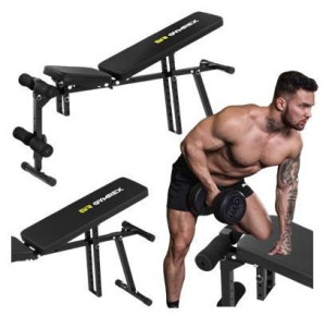 Ławka treningowa do ćwiczeń regulowana składana do 120 kg