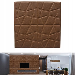 Panele 3d Ścienne Samoprzylepne Kamień Tapeta Wood