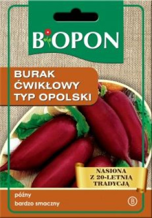 Biopon Burak Ćwikłowy Opolski Nasiona 15g