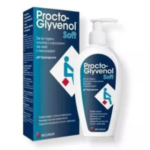 Procto-Glyvenol Soft żel d/hig intym. z ruszczykiem dla osób z hemoroidami