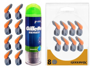 8x Maszynka Ostrza Zamienniki Do Gillette Fusion
