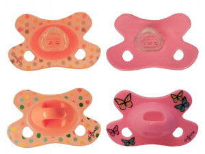 2x Difrax Smoczek Uspokajający Anatomiczny 0-6m