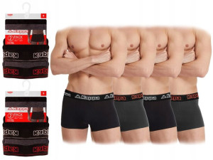 Kappa Bokserki Męskie Majtki Kappa Bawełna X4 S
